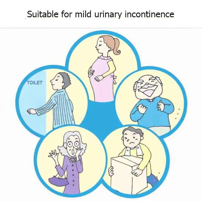3-Pack Men’s Incontinence Underwear Cotton Regular Absorbency Reusable Washable Urinary Incontinence Briefs