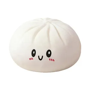 25 cm isokokoinen höyrytetty täytetty pulla Squishy lelu Kawaii dumpling Squeeze Sensory Fidget lelu Pehmeä hitaasti nouseva stressin lievitys lapsille