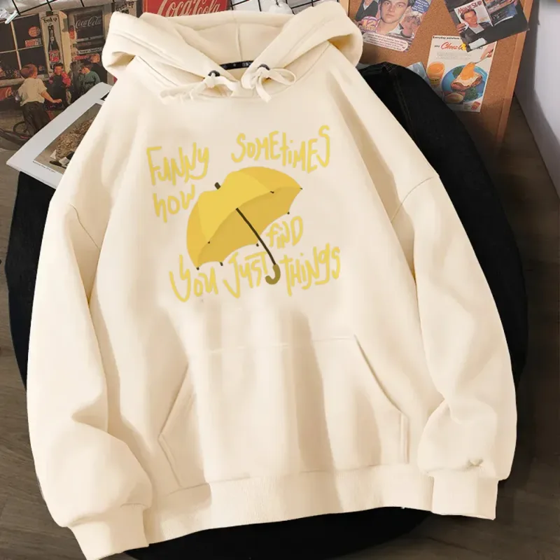Comment j'ai rencontré votre mère sweat à capuche homme hip hop grunge Ulzzang vêtements masculins pull graphique streetwear