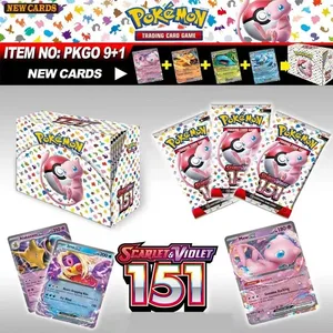 Pokémon PRISMATIC EVOLUTIONS SURGING SPARKS SCARLET&VIOLE 151 Booster Display Box Pokemon Booster Cards Playing Cards