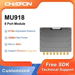 Módulo Lector UHF Senior MU918 con 8 Puertos de Antena para Gestión de Almacén