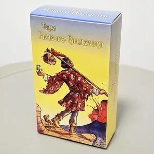 Tarot of New Vision 10.3*6cm 78 Pcs Rider Tarot Cards In Russian Language