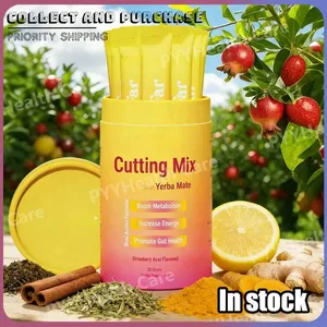 Minuman Pemotong Campuran Rasa Yerba Mate & Magnesium Strawberry – 30 Porsi