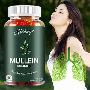 Mullein Gummies - தெளிவான நுரையீரல் மற்றும் சுவாச ஆரோக்கியம் இயற்கை நச்சு நீக்கம் மேம்படுத்தப்பட்ட நோயெதிர்ப்பு செயல்பாட்டை ஆதரிக்கிறது
