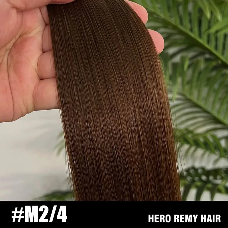 Hero Remy Hair Tape בתוספת שיער טבעית שיער אדם צבע בלונד 100% רמי שיער אנושי דבק עור ללא תפרים 2.5 גרם/חתיכה