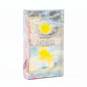 Heavenly Bodies Astrology 51-korts kortstokk Fate Divination Tarot-kort FortuneTelling Party Board Game Oracle Set 10,4 x 6,1 cm