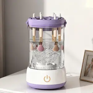 Professionele make-upborstelreiniger Make-upgereedschapwasmachine Draagbare automatische cosmetische borstels Schonere machine voor thuisijdelheidreizen