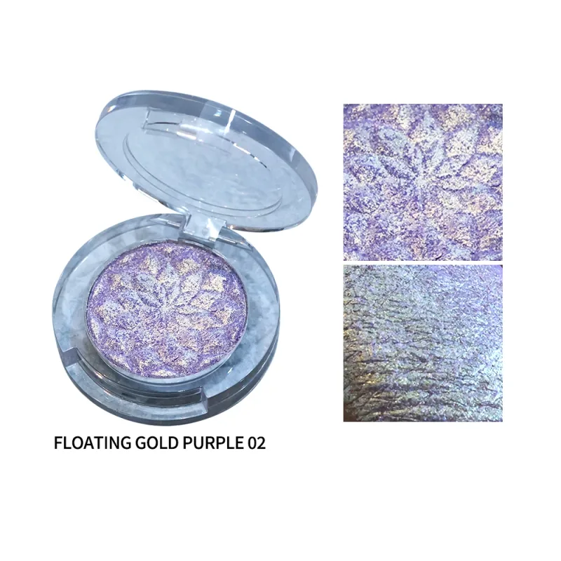 Chameleon Eye Palette Paleta de fard de pleoape - Set de fard de pleoape duocrom presat personalizabil cu sclipici infuzat finisaj perlat Pri