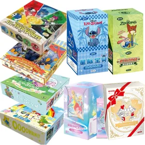 Kartu Perdagangan Seri        Asli untuk Anak-anak        Friends Zootopia Stitch Bear Frozen Kartu Koleksi Hadiah Mainan Anak