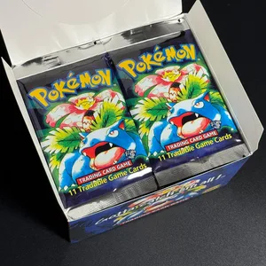 1ST Edition Base Set 1999 Booster Pack TCG Base Set Unlimited Game Cards Pokemon Charizard Blastoise Venusaur PTCG Collectible