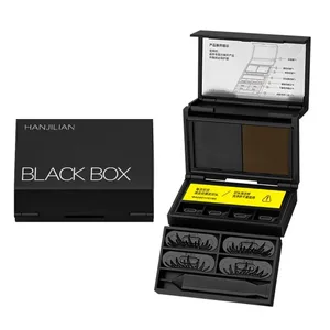 3-i-1 nedre øjenvippe stempel Eyeliner & muldvarp Skridsikre bærbar Hurtig påføring Naturlig langtidsholdbar øjenmakeup sæt 2026 Ny