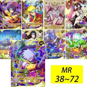 MR CARD 38~72 series NARUTO Haruno Sakura Uchiha Sasuke Bronzing Game toys Collection card Christmas birthday gift