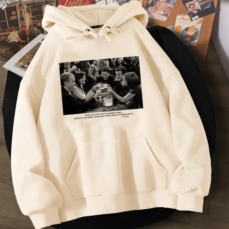 How I Met Your Mother hoodies male printed grunge plus size anime male clothing hoddies Ulzzang harajuku