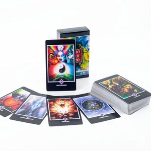 ОШО ДЗЕН ТАРО OSHO ZEN TARO 79Pcs Russian Visions Fate Divination Tarot Cards FortuneTelling Card Games Party Board Game10.3x6CM