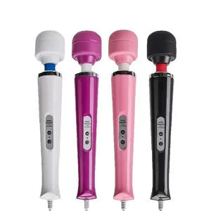 Joguines sexuals per a adults Vibrador AV Vareta màgica potent Massatge d'estimulació del punt G Vibradors de clítoris Joguines sexuals per a dones Masturbació BLACKWOLF Nou Massatge de vareta màgica de 10 velocitats Vareta màgica gran Vareta de massatge Vibradors AV Joguines sexuals de clítoris sexy per a dones Eur