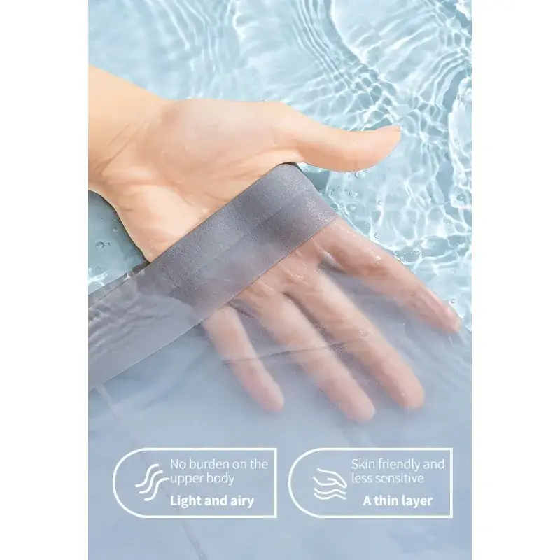 Cueca boxer transparente masculina, leve, elástica, cintura média, u-convexa, sem costura, perspectiva fina, para ajuste confortável