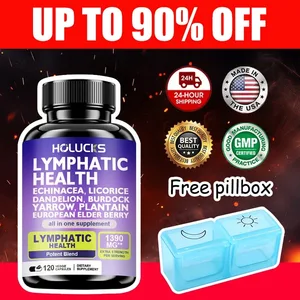 Salud linfática completa, suplemento de 1300 mg, compatible con el equilibrio hormonal del lipedema y desintoxicación natural, piel clara, vitalidad general