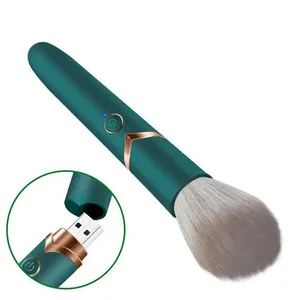 Elektrische make-upborstel Foundation Brush Trillingsmake-upborstel Draagbare oplaadbare cosmetische borstel Detail Make-uphulpmiddelen