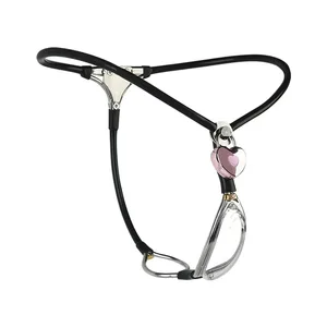 Прозорий жіночий пояс цнотливості легкі трусики YoKoNex Black Emperor Chastity Belt Lock Fetish Adult Sex Toys